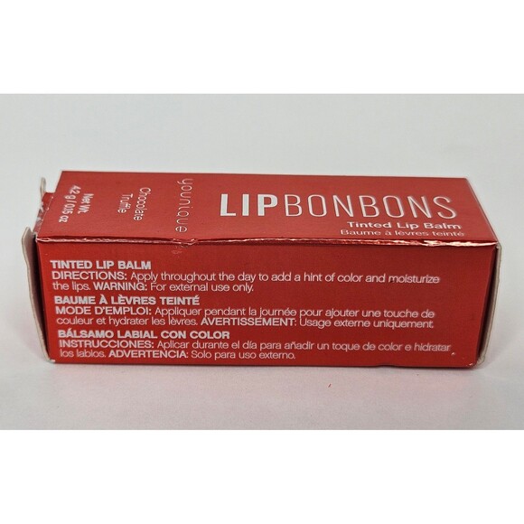 Younique Lip Bon Bons Tinted Lip Balm Chocolate Truffle .15oz New in Box - Picture 3 of 4